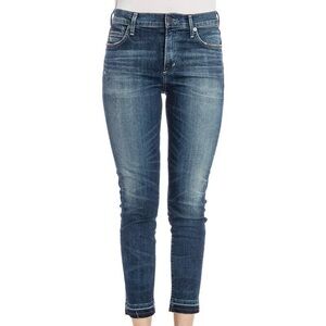 Citizens Of Humanity| Rocket Crop High Rise Skinny Distressed Ankle Jeans Sz 28
